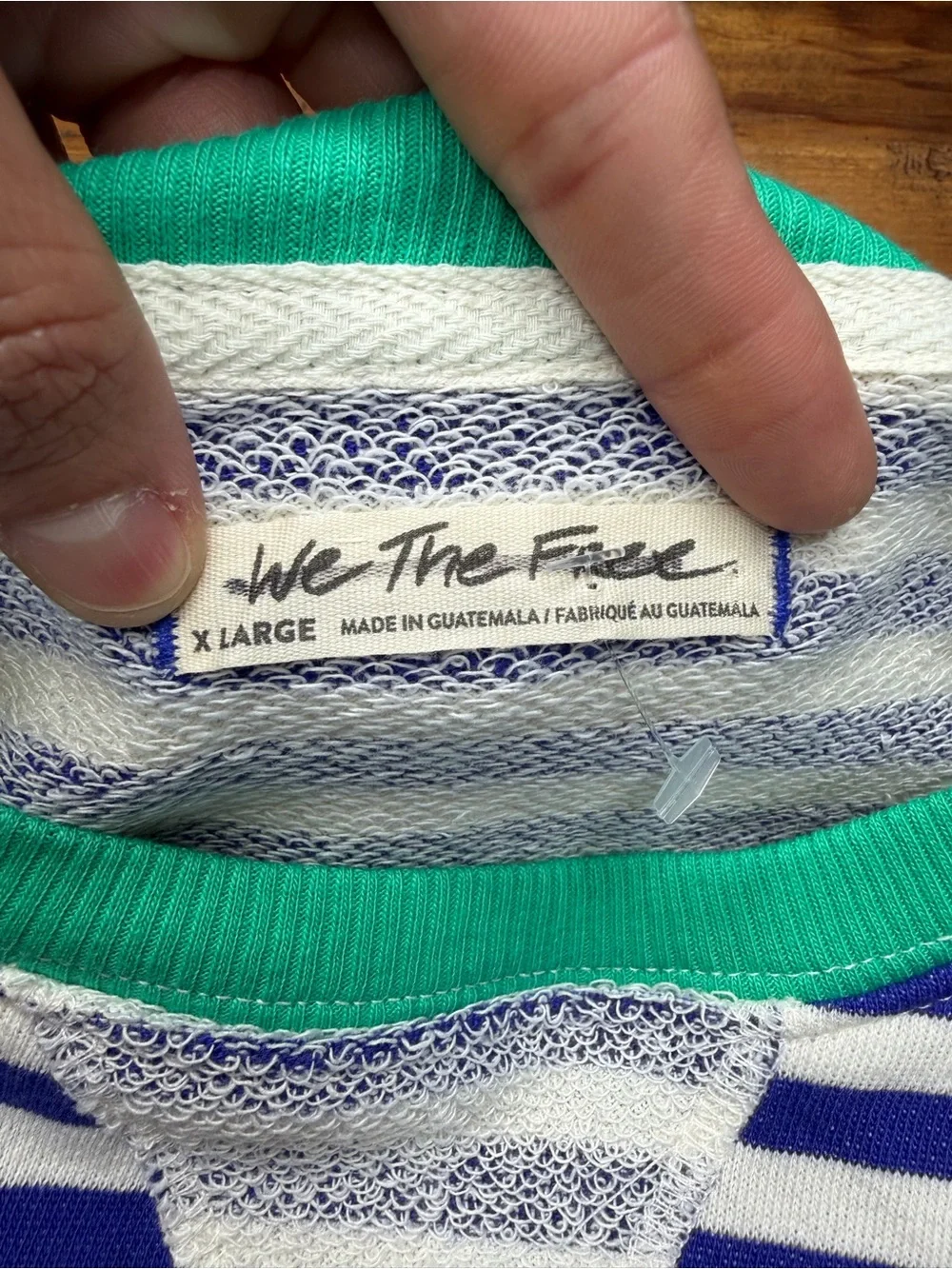 Free People Women's Classic Striped Crew